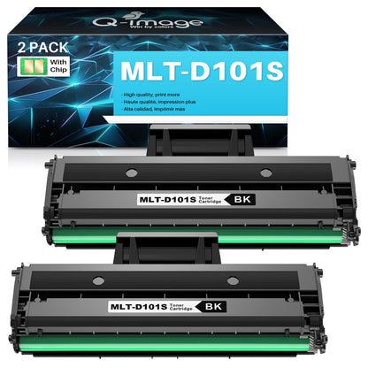 [with chip] MLT-D101S Compatible Toner Cartridge Replacement for Samsung 101S D101S MLT-D101S Work with Samsung ML-2165 ML-2165W ML-2160 ML-2160W SCX-3400 SCX-3400F SCX-3405FW SCX-3405W SF-760 Printer