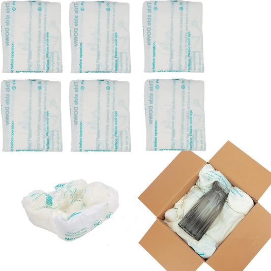 Suweiyuanshiyi 6 PCS Expanding Foam, Quick Expanding Foams,16”x 14” Packing Foam Instant Pack Packing Material Expandable for shipping Protection