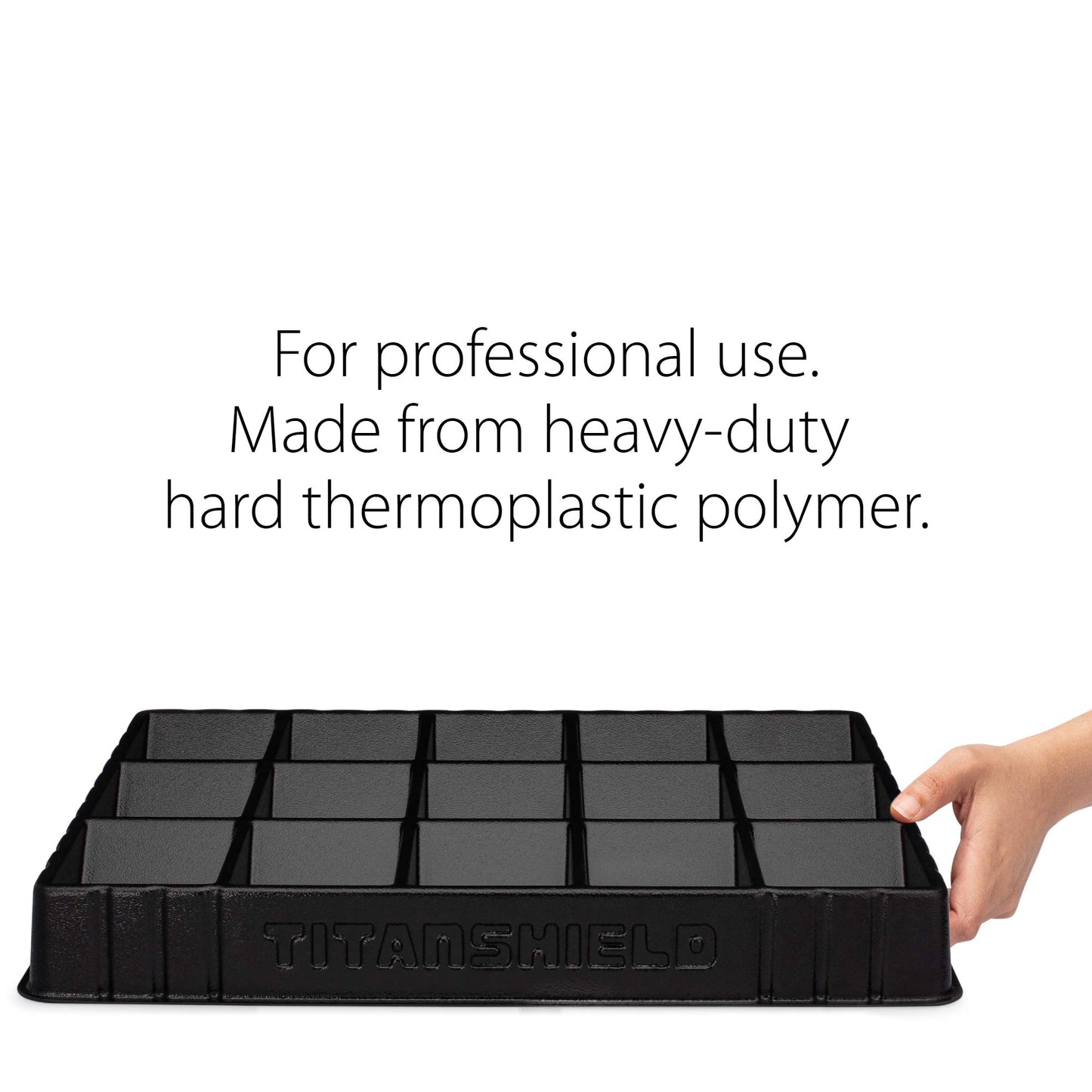 (1PK) Card Sorting & Dealer Tray, Black