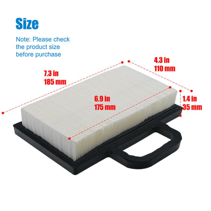4499486 GY20575 Air Filter 492056 AM119567 Oil Filter Replacement for John Dere L120 L111 LA120 LA130 LA140 LA150；Replacement for Brigs and Straton 401577 405577 Series V-Twin 18-26 HP