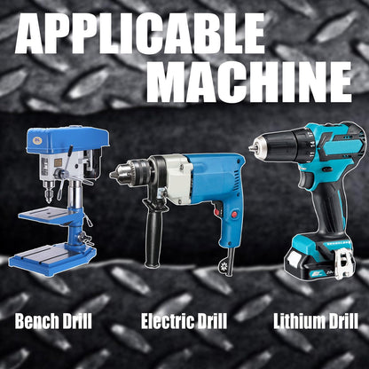 Vearter 1'' Twist Drill Bit, HSS M2 Quick Change Jobber Drill Bit with 1/2'' Round Shank, 118 Degree Split Point, Ideal for Steel, Copper, Aluminum, Zinc Alloy, Wood and Plastic