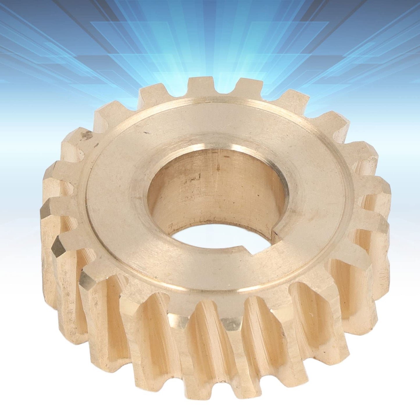 1-7/8" Brass Worm Gear, Auger Shaft Gear for MTD Snowblowers 917‑04861,717‑0528A, 917‑0528A, 717‑04449
