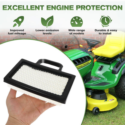 499486S 698754 Air Filter Cartridge Pre-Filter 492932S Oil Fuel Filter Kit for John dee-re GY20575 D140 D130 LA120 LA130 LA135 LA150 Z425 X165 L118 L111 125 Mower Briggs 18-26 HP Intek V-Twins Engines