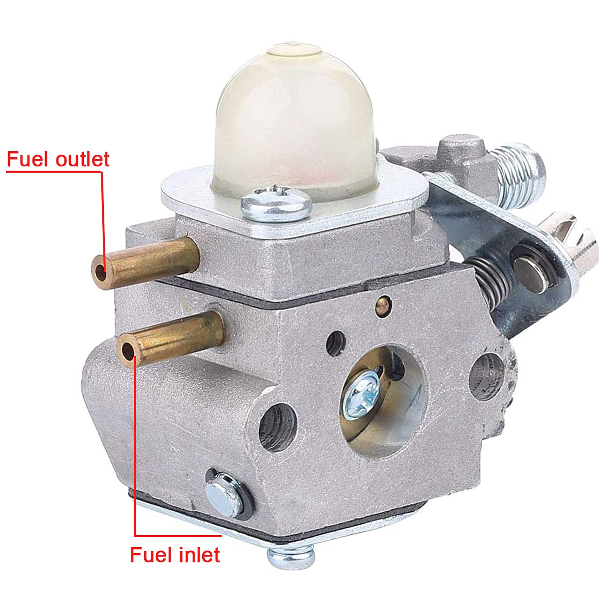 ZAMDOE Carburetor Replacement for Echo SRM2100 SRM2110 SRM2400 PE2000 PE2400 GT2000 GT2400 PPF2100 Trimmer, Replaces C1U-K52 C1U-K29 C1U-K47, with Air Filter Fuel Line Tune Up Kit