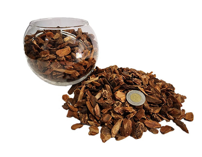 5 litres Orchid Bark- Natural Heat-Treated Fir Bark, Chunk Bark/Bark Nugget for Orchid Soil and All Kinds of Tropical Plants Soil Mix (Medium Size 5L)