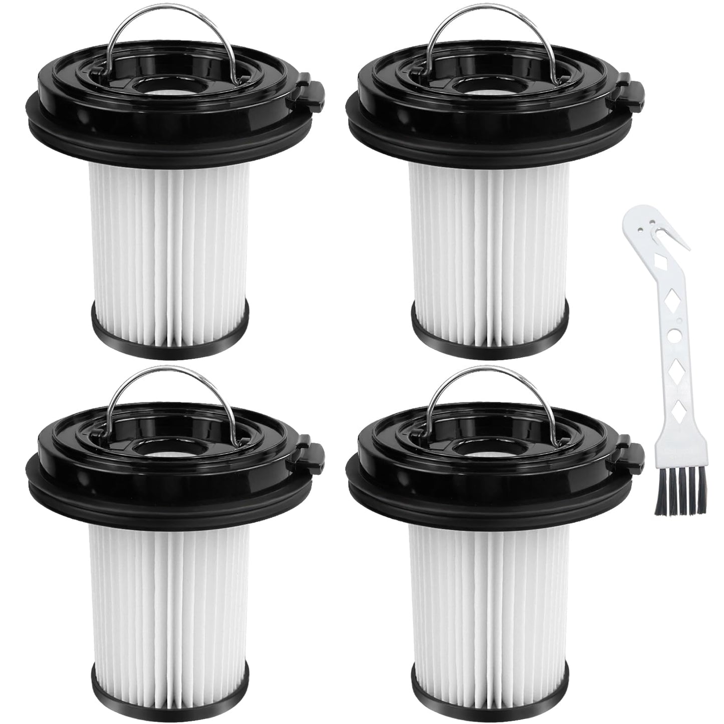 4 PCS HEPA Filter for Bissell CleanView XR 200W / CleanView XR Pet 300w/ Powerlifter Turbo, Sweeper Filter Element, 3789, 3789U, 3789X, 3797, 3797V, 3797W Compatible