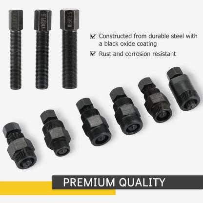 Acymner Motorcycle Flywheel Puller Set | 10PCS Universal ATV Motorcycle Repair Tool for Motorcycle Bikes, Honda, Suzuki, Bosch, Kawasaki, Ducati, Yamaha Flywheel