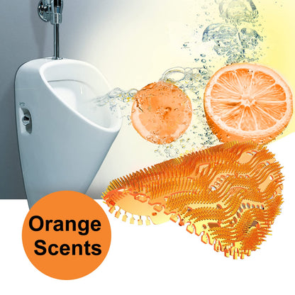 10 Pack Urinal Screen Deodorizer Scented, Anti-Splash Anti-Clogging Urinal Pucks Lasting Odor Freshener Urinal Cake –Ideal for Bathrooms, Restrooms, Office, Restaurants, Schools