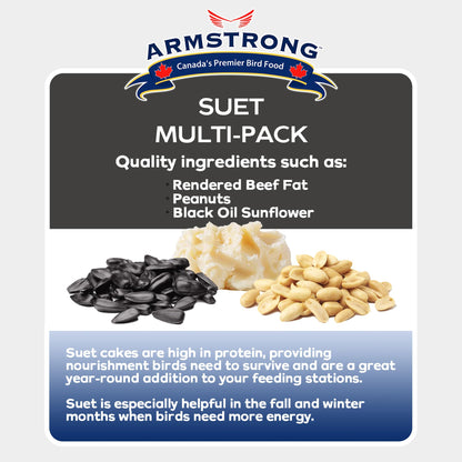Armstrong Royal Jubilee Variety 3 Pack Suet Cakes 900g, One Size 1 Pack