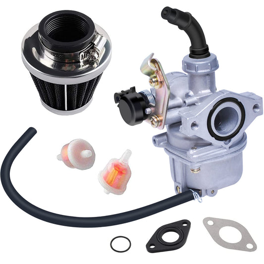 PZ19 Carburetor Compatible with Taotao ATV 125cc 50cc 70cc 90cc 100cc 110cc Dirt Pit Bike Scooter Moped Go karts CRF with 35mm Air Filter