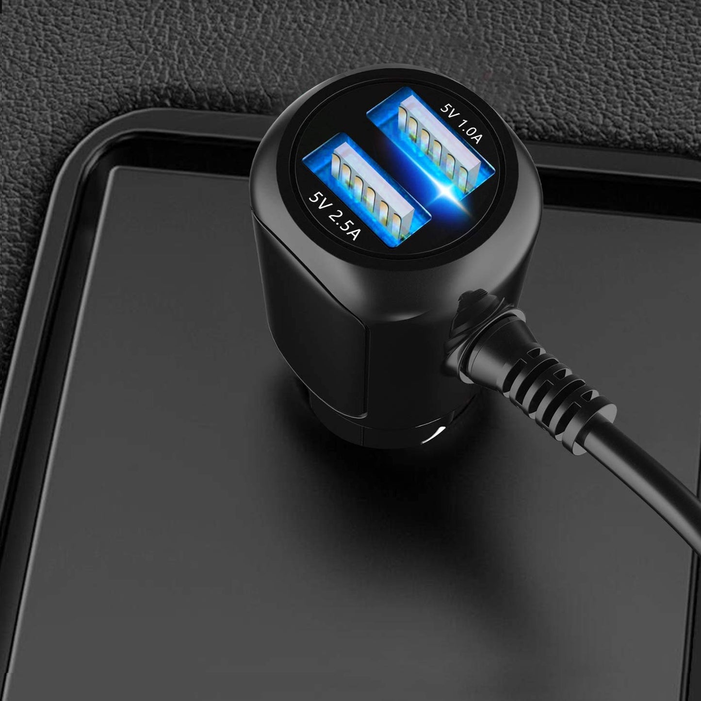 Car Charger for Gar’min Nuvi,Ga‘rmin car Charger,Gar’min nuvi car Charger,Gar‘min GPS Charger Cable,Mini USB Power Cord Cable Dual Port USB Vehicle Power Charging Cable