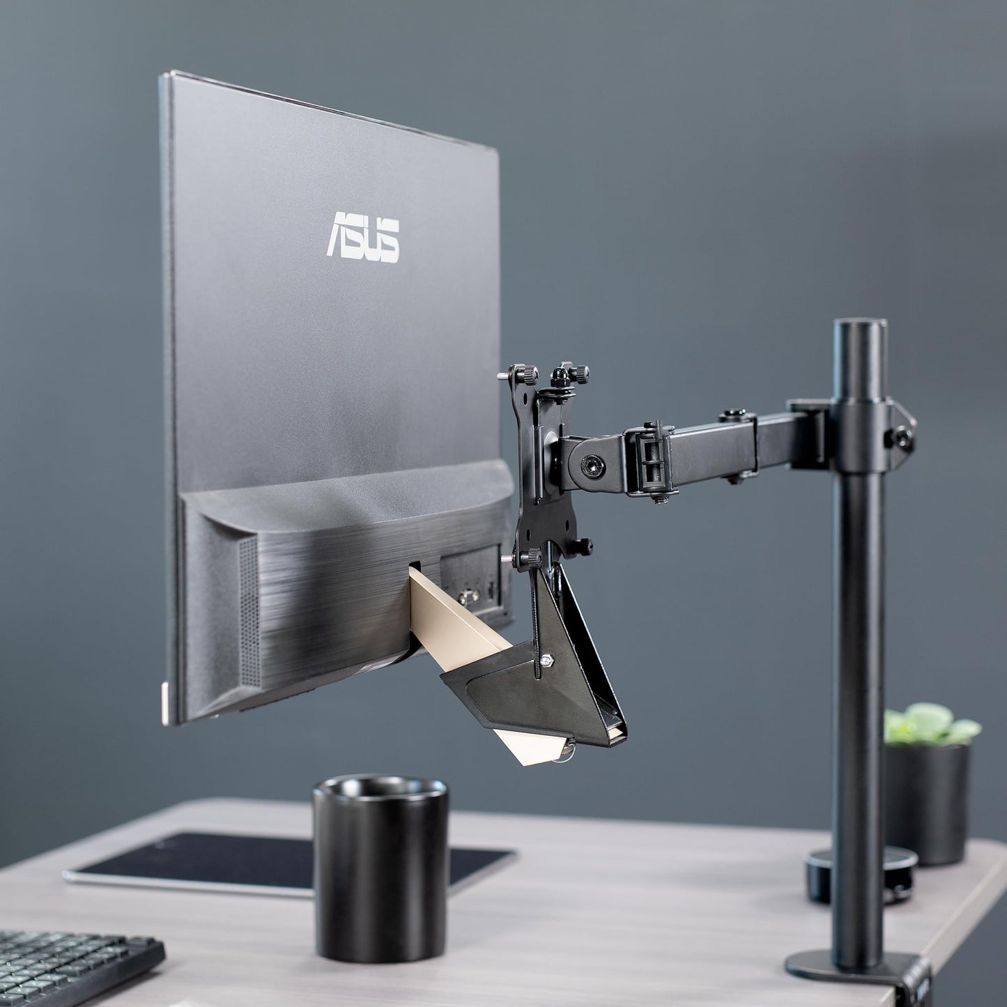 VIVO VESA Adapter Plate Bracket Designed for Asus VZ-Series Monitors VZ229HE, VZ229N, VZ239H-W, VZ249H, VZ249HE, VZ279H, VZ27AQ, VZ239HE, and VZ279HE, MOUNT-ASVZ01