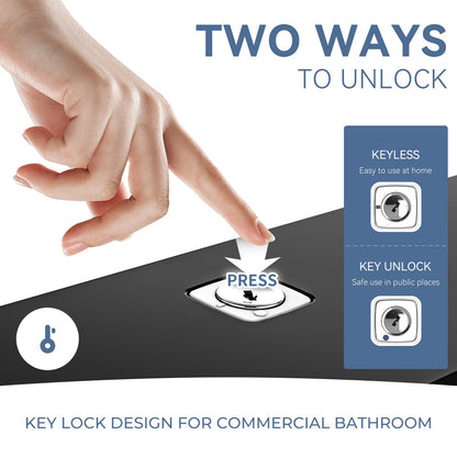 Paper Towel Dispenser Wall Mount Adhesive Multifold Trifold c-Fold Folded Commercial Paper Hand Towel Dispenser for Bathroom 10.8" L x 3.54" W x 8" H