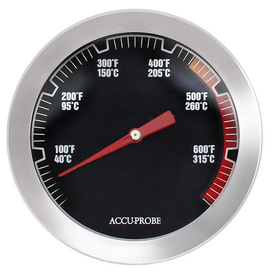 Temperature Gauge for Napoleon 285 Sreies Grill Replacement Parts for Napoleon TravelQ PRO285-BK Q285X-RD-1-A PRO285X-BK TQ285-BL-1 TQ240-BL Grill Heat Indicator
