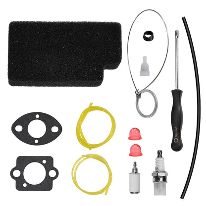 WT-847 Carburetor Replacement Kit Compatible with Poulan BVM200VS PPB430VS VS2000BV Weed Eater Blower Carb with Gasket Fuel Filter Primer Bulb Fuel Line Spark Plug Replaces # WT-847 545081831