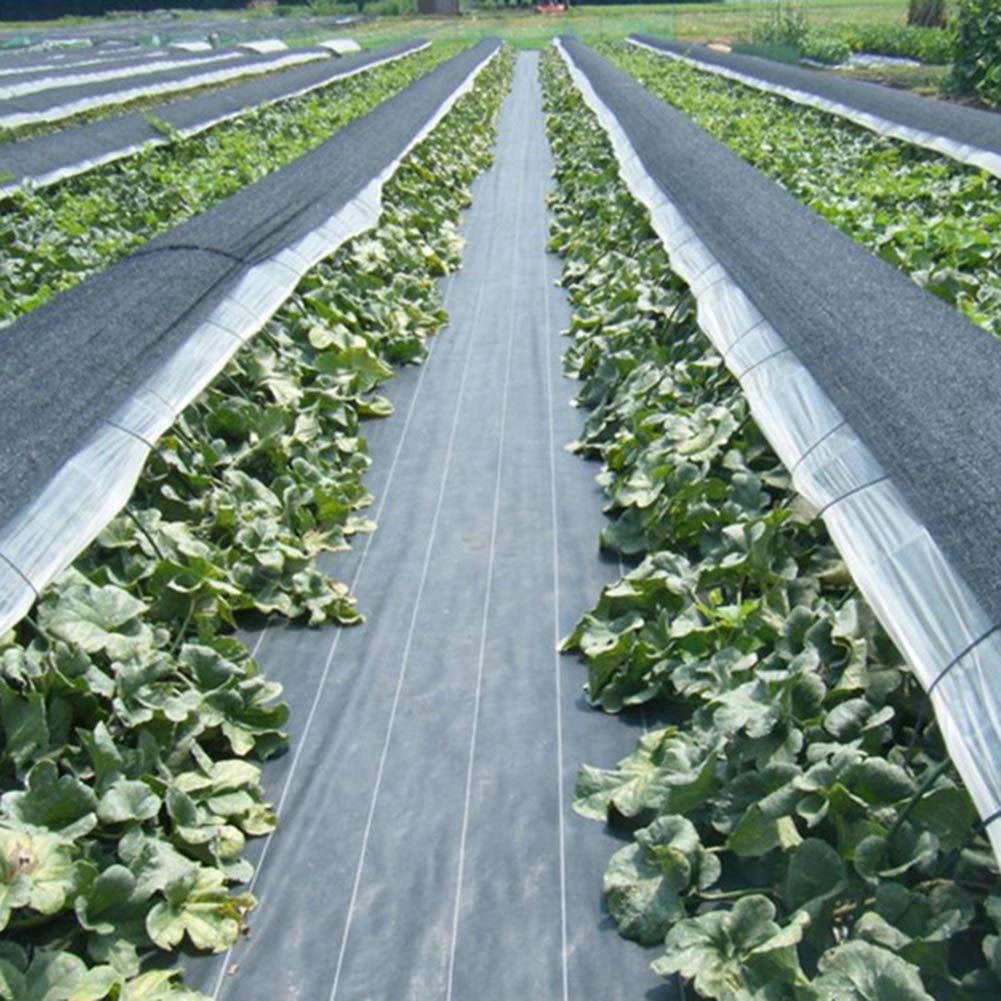 Weed Barrier Landscape Fabric, 3ft x 50ft Weed Block Gardening Mat Heavy Duty PP Woven Weed Control Fabric Garden Ground Cover Weed Cloth