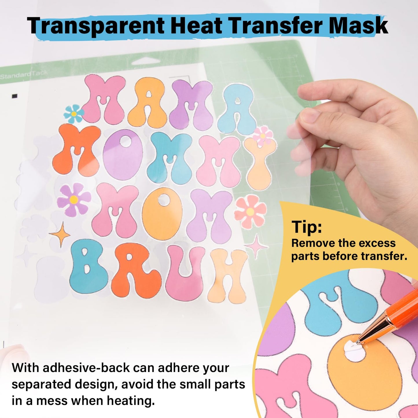 TECKWRAP Printable Heat Transfer Paper for T-Shirts 15 Sheets, 8.3" X 11.7" Printable Heat Transfer Vinyl for Inkjet Printer, Iron on Transfer Paper for Light and Dark Fabric (Matte White)