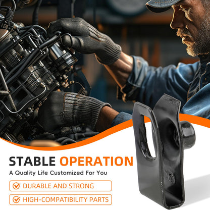 GoaMotors 50PCS 1/4 Body Fasteners - 25 Bolts & 25 U-Nut Clips for Fender, Engine Cover & Splash Shield