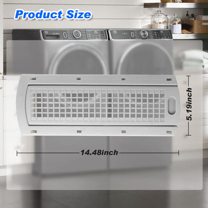 WE22X35337 Dryer Lint Screen Cover Grid Compatible with Washer |dryer lint trap dryer | dryer lint filter housing