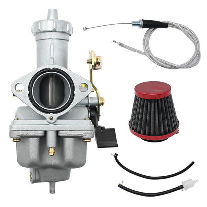 Vkinman PZ27 Carburetor Carb Kit Replacement for Honda Big Red 200 ATC200E ATC200ES ATC185 ATC185S ATC200 ATC200S ATC200M ATC200X