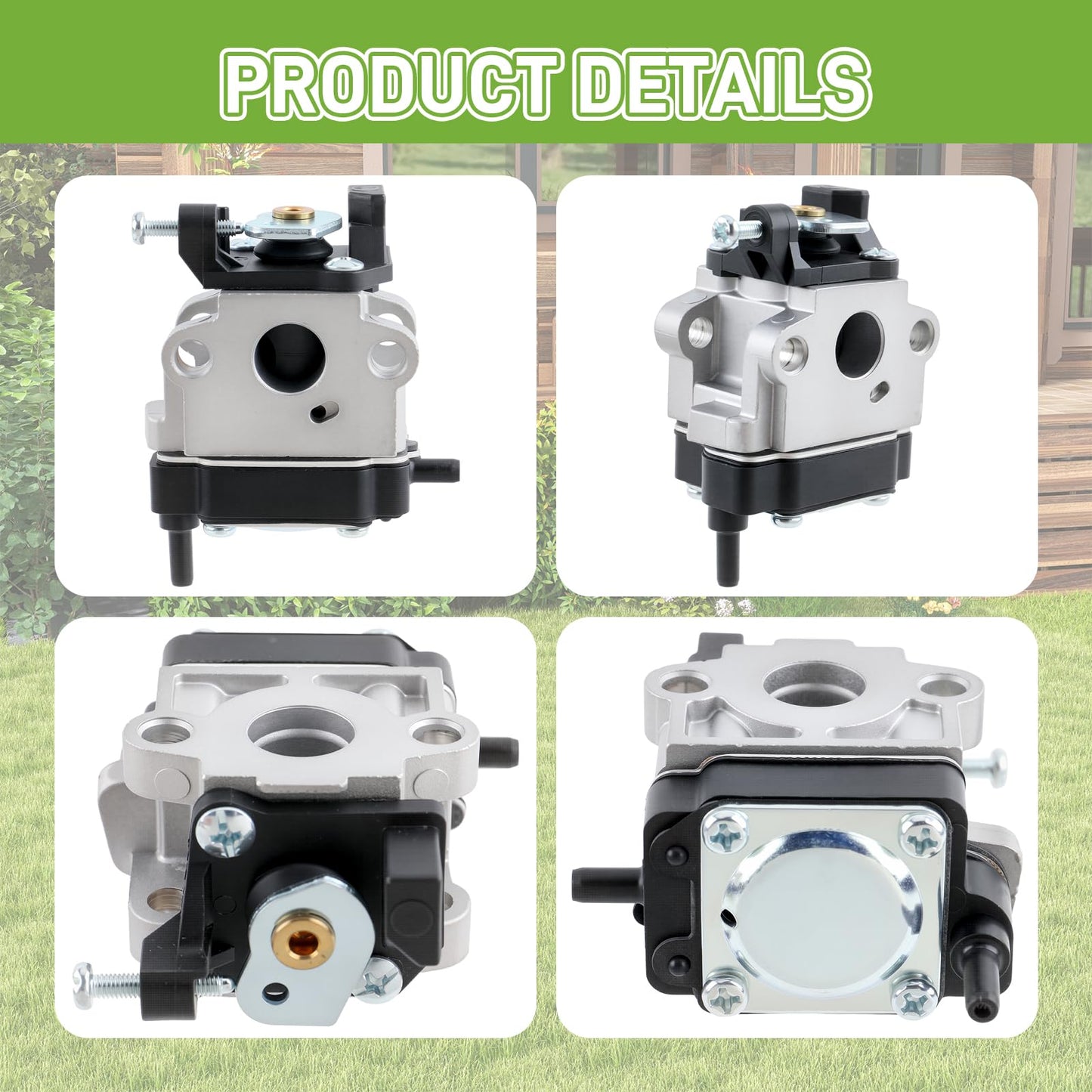 308480001 WYC-7 51998 Carburetor Parts Kit for Toro String Trimmer 51944 51945 51946 51947 51948 51952 51954 51955 51956 51957 51958 51972 51974 51975 51976 51977 51978 51984 51985 51986