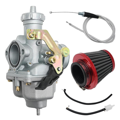Vkinman PZ27 Carburetor Carb Kit Replacement for Honda Big Red 200 ATC200E ATC200ES ATC185 ATC185S ATC200 ATC200S ATC200M ATC200X