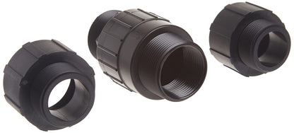 Superior Pump 99555 Universal Check Valve; fits all: 1-1/4" and 1-1/2" MPT and FPT , Black