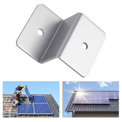 Yaegoo Solar Panel Mounting Z Bracket Set for RV, Boat, Roof, Wall and Other Off Gird Mount, 4 Set (16 Units)