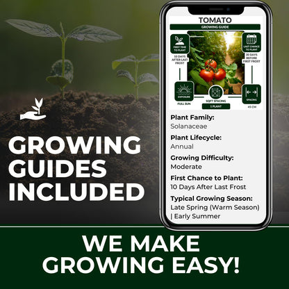 Classic Heirloom Vegetables | 12 Varieties of Heritage Vegetable Seeds for Canadian Home Gardens | Beginner Friendly | Grown in West Coast Canada | Limitless Growth