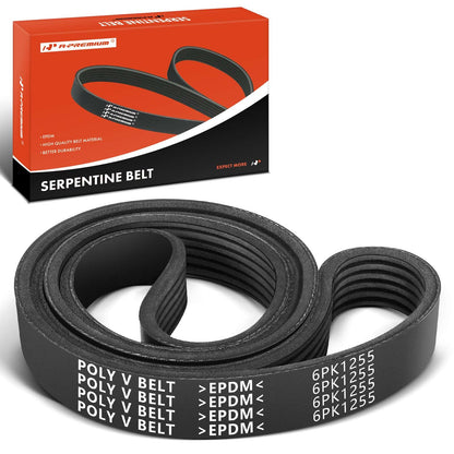 A-Premium Engine Serpentine Drive Belt Compatible with Toyota, Hyundai, Kia & Lexus Cars - Camry, RAV4, Elantra, Sonata, Accent, Tucson, Veloster, Kona, Soul, Optima, Rio, tC, NX350, & More