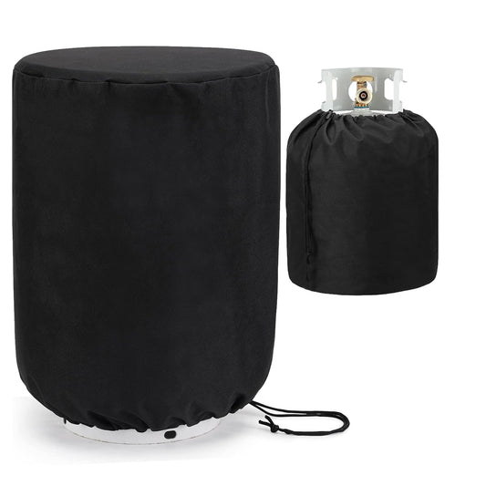 AEIMIAIDE Propane Tank Cover, Outdoor 420D Heavy Duty Waterproof Coversfor Standard 20lb Tank Cylinder, Waterproof and UV Resistant Gas Cylinder Cover, Traveling Camping Use