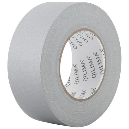 QILIMA Grey Gaffers Tape 2 Inch x 60 Yards - Professional Grade Floor Tape- Non Reflective Matte Finish Gaff Tape