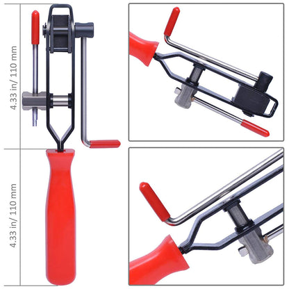 10Pcs CV Joint Boot Clamp Pliers with CV Boot Clamps Kit, Auto Repair Tool for Car Tire Repair Clamp Removal, Car Band/Banding Tool Kit, Automotive Hose Axle Plier