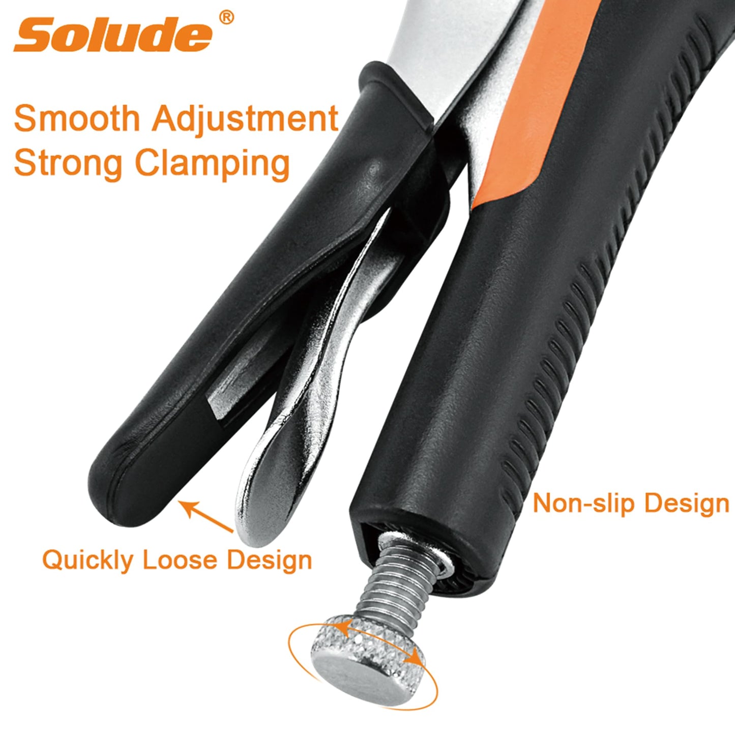 6-Inch C-Clamp Locking Pliers,Heavy Duty Vise Grip Welding Clamp with Swivel Pads for Woodworking,Home,Metalworking,Auto Repair(4 Pack)