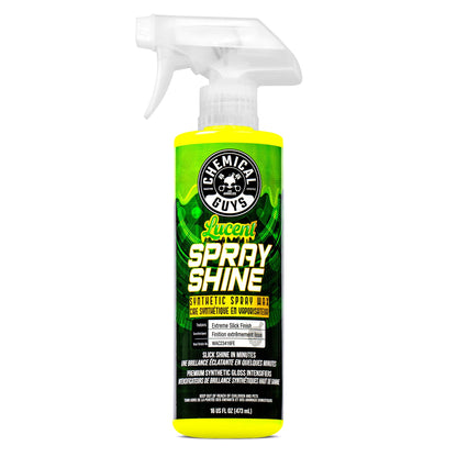 Chemical Guys Lucent Spray Shine Synthetic Spray Wax, Safe for Cars, Trucks, SUVs, Motorcycles, RVs & More, 473 ml