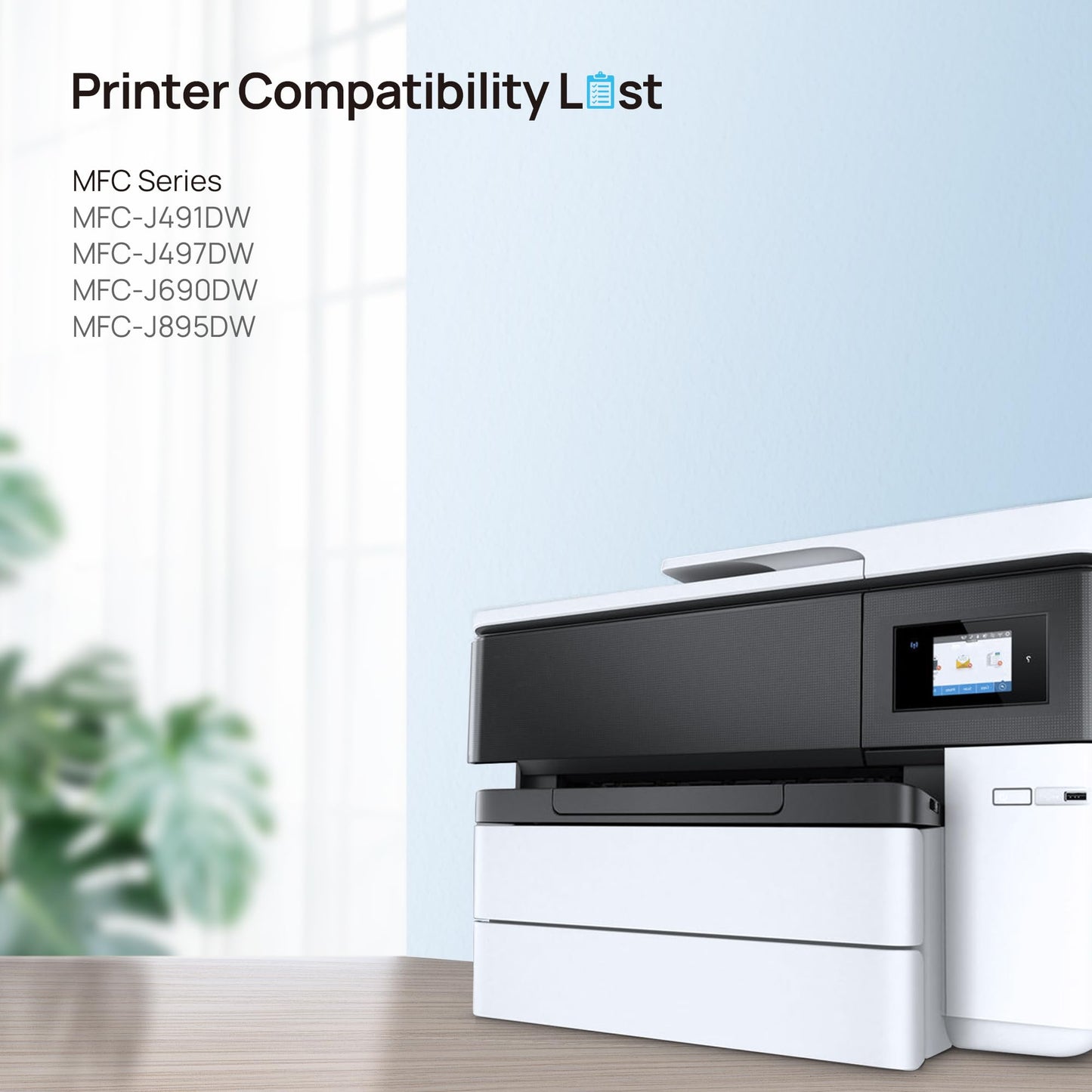 8 Pack LC3013 XL LC3011 BK/C/M/Y for Brother LC3013 for Brother LC3011 for Brother Ink Cartridge LC3013 LC-3013 3011 LC3013BK Black for Brother MFC-J491DW J497DW J690DW J895DW Printer