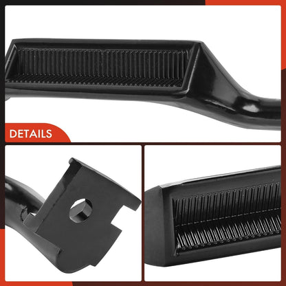 A-Premium - Interior Door Handles All Metal Pair Front Rear Driver & Passenger Side - Compatible with 1987-1997 Ford F150 F250 F350 Bronco F53 F59 F800 - Replace# E7TZ-1522600-A, E7TZ-1522601-A