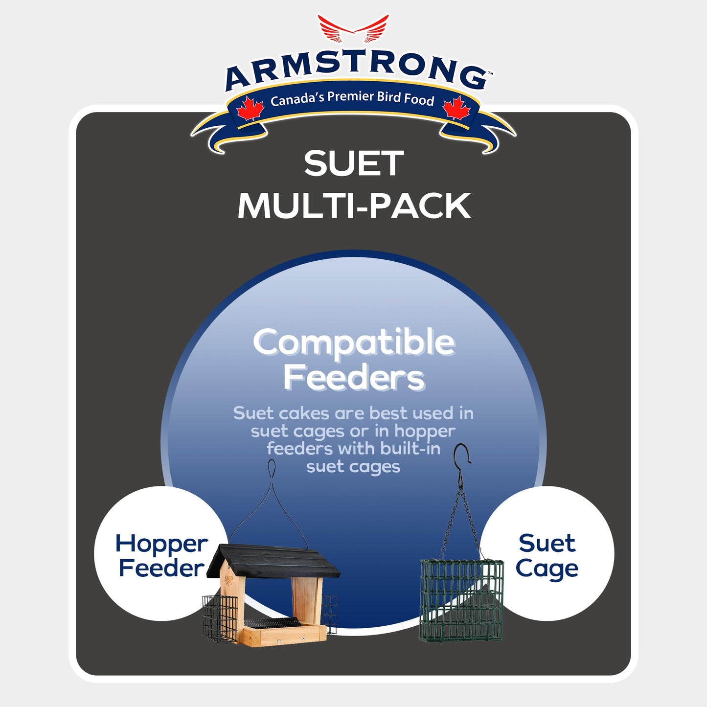 Armstrong Royal Jubilee Variety 3 Pack Suet Cakes 900g, One Size 1 Pack
