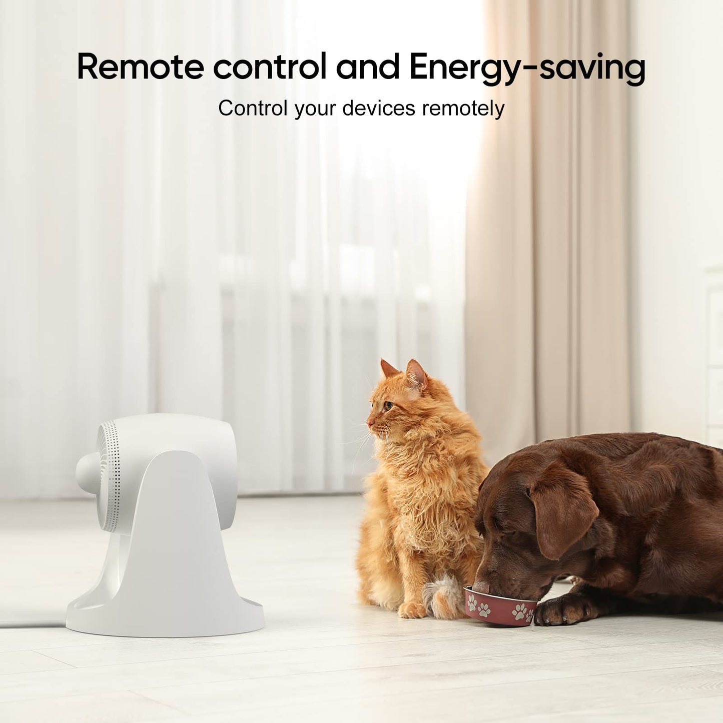 Onvis Matter Over Thread Smart Plug, Smart Mini Outlet, Works with Apple Home, Alexa & Google Home, 15A/1800W （1Pack）