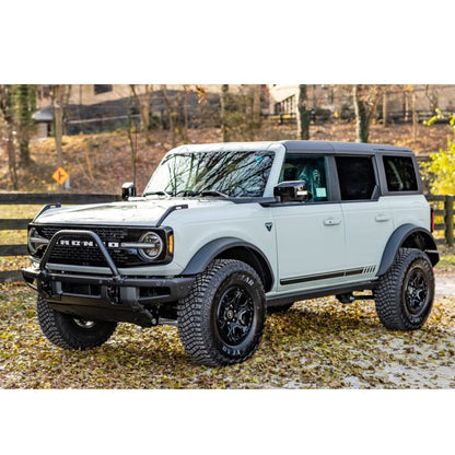 7" Bronco Short Antenna, Compatible with Ford Bronco Full Size and Sport All Models 2021 2022 2023 2024 2025, Good Reception, Black, 7 Inch Spiral AM FM Radio Antenna, for Bronco Accessories 2021-2025