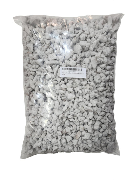 Perlite for Plants, Grade #4 Horticultural Natural Volcanic Perlite. A Fantastic Soil Amendment for Indoor and Outdoor Plant Use (Grade #4 Coarse 10 L)