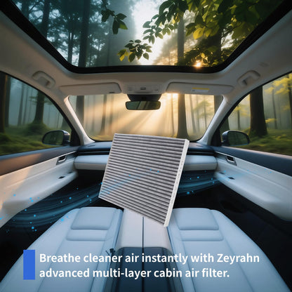 Cabin & Engine Air Filter Kit for Toyota RAV 4 Hybrid 2019-2025, Highlander Hybrid 2020-2024, Camry Hybrid 2018-2025, Avalon Hybrid 2019-2022