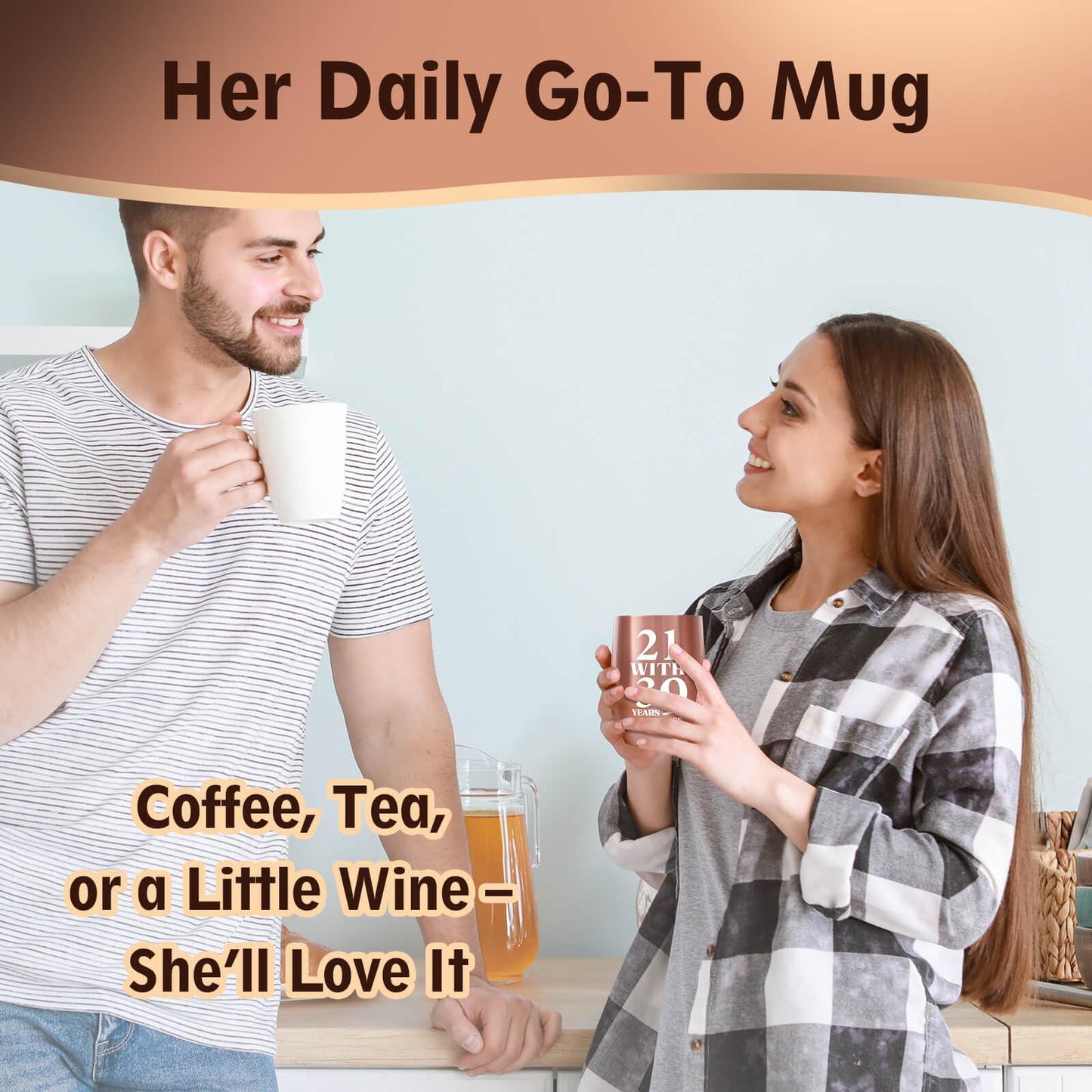 60th Birthday Gifts for Women, 21 with 39 Years Experience 60TH Wine Glass, 60th Birthday Decorations for Women, Funny 60 Year Old Birthday Gifts Idea for Women, Mom, Friends, Wife, Daughter, Sister