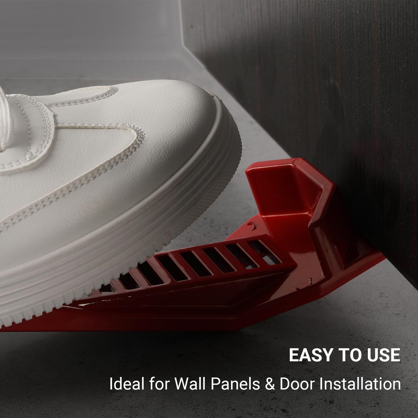 Calvana [2 Pack] XL Drywall Lift & Sheetrock Kicker Multi-Tool Set with Built-In Drywall Rasp Tool & Bottle Opener - Ideal for Wall Panels & Door Installation - XL Size Drywall Tools