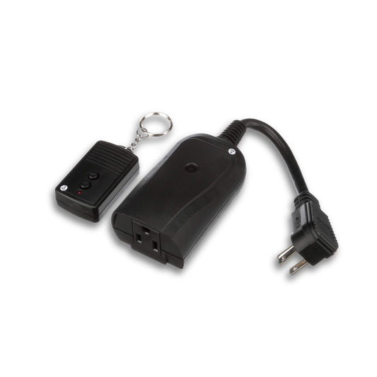 Woods 32555 Weatherproof Outdoor Outlet Remote Control Kit, 100-Foot Range