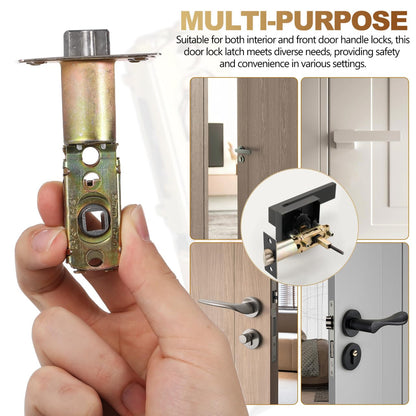 AUTSUPPL Adjustable Door Latch Deadbolt Lock Replacement for Interior Front Doors Construction Easy Installation Versatile Security