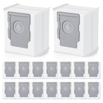 16 Pack Vacuum Bags for irobot Roomba bags i &s& j Series, Replacement for irobot Roomba i7 i7+(7550), i3+EVO(3550) i1+ i4+ i5+ i6+ i8+ s9(9150) s9 Plus(9550) j5+ j7+ j8+ j9+ Dirt Disposal Bags