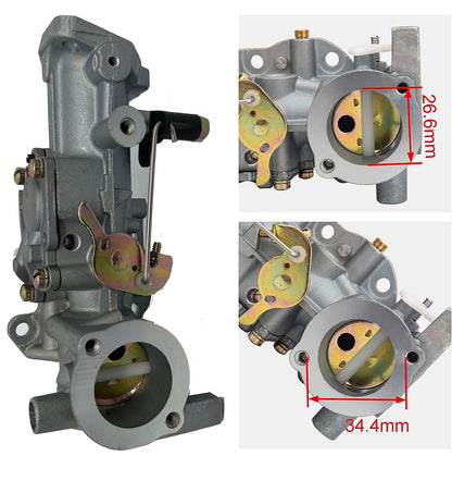 Dosens 498298 Carburetor Compatible for Briggs & Stratton 692784 495951 492611 490533 495426 130202 112202 112232 134202 137202 133212 135202 5HP Carb with Gasket & Cleaning Brushes