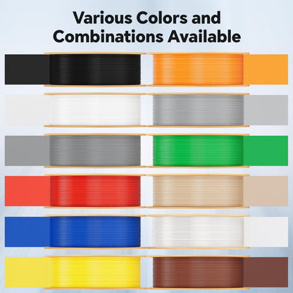 DEEPLEE Rapid PETG Filament 1.75mm Transparent 1KG, 3D Printer Filament Good Impact Resistance, High Speed Filament Material Speed Up to 600mm/s Fit for Most FDM 3D Printers