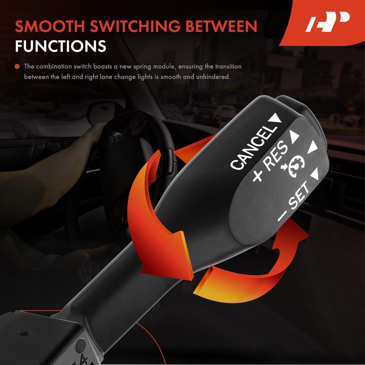 A-Premium Cruise Control Switch Compatible with Toyota RAV4 Camry Corolla Highlander Tacoma Tundra Prius 4Runner Lexus RX330 RX350 Scion tC xB 84632-34011 84632-34017